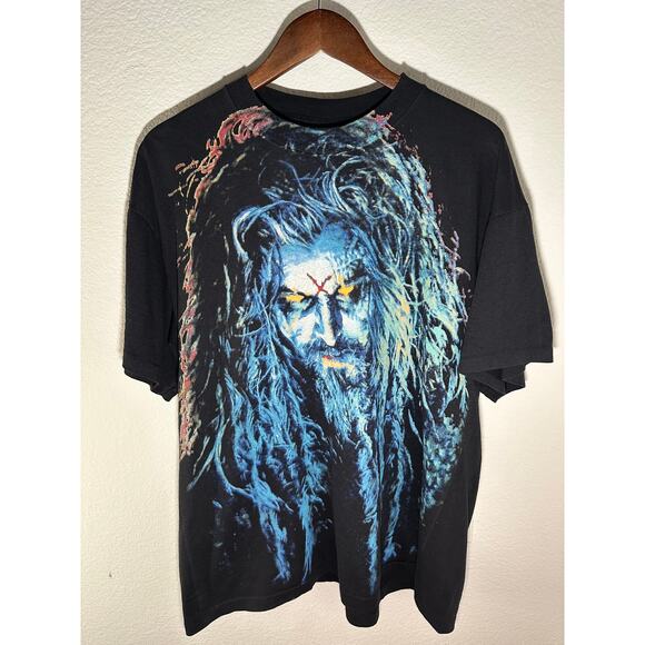 Tultex Other - Rob Zombie All Over Print Rare Vintage T-shirt Reprint Tultex Tag